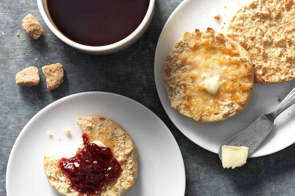 Sourdough English muffins