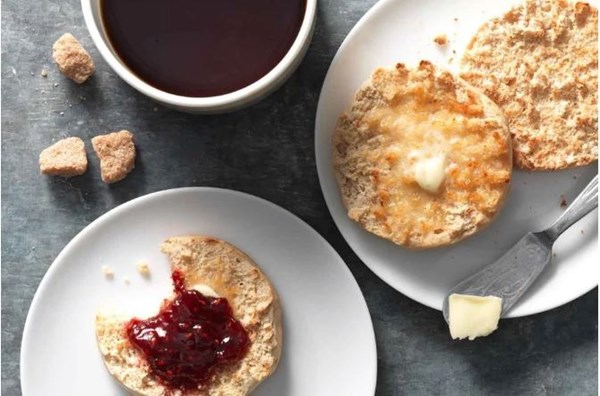 Sourdough English muffins