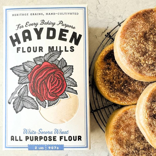 Sourdough English muffins