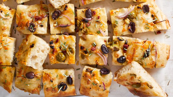 Sourdough focaccia