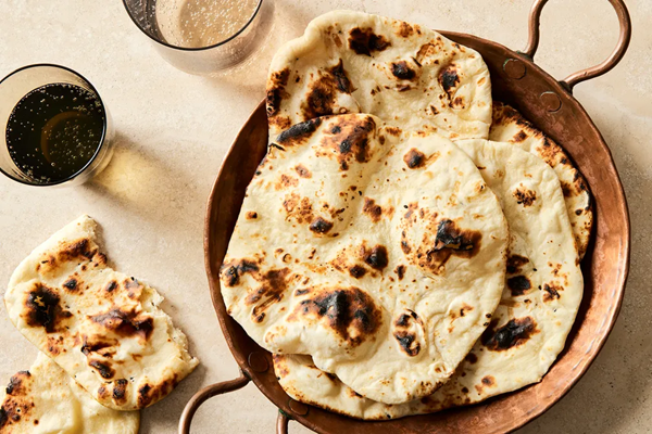Sourdough naan