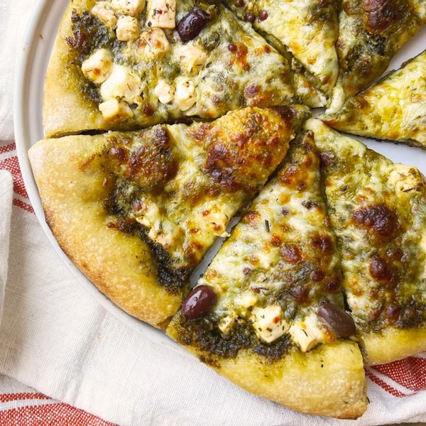 Sourdough pizza