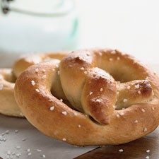 Sourdough pretzels