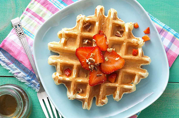Sourdough waffles or pancakes