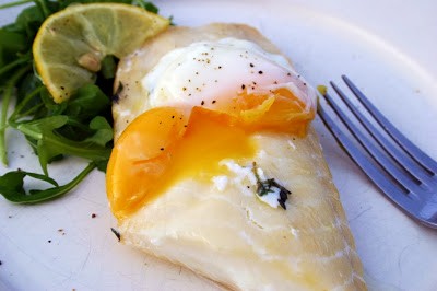 Sous vide supreme smoked haddock and poached egg