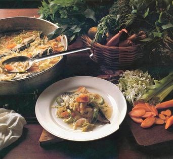 Soused mackerel with warm potatoes
