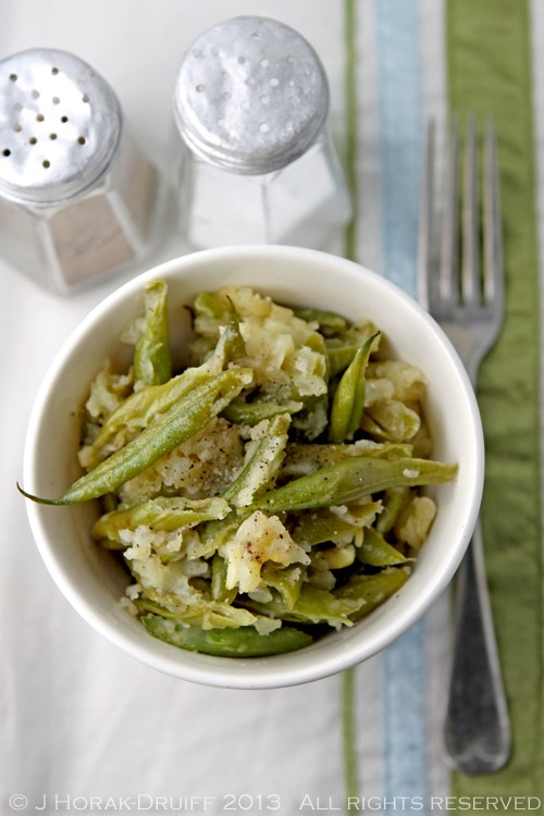 South African beans with mashed potatoes (Boereboontjies)