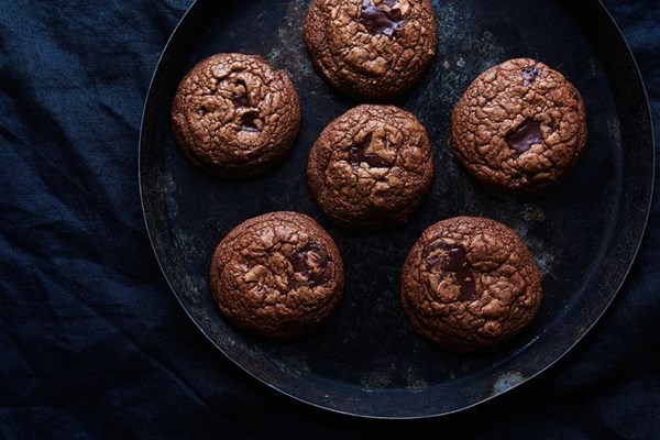 South African chocolate pepper cookies