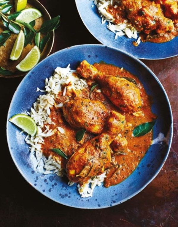 South Indian chicken drumstick curry