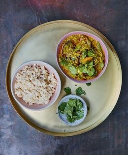 South Indian moong sambhar