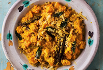 South Indian pumpkin and coconut curry