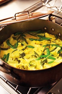South Indian vegetable curry