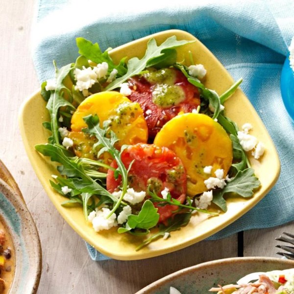 South-of-the-border Caprese salad
