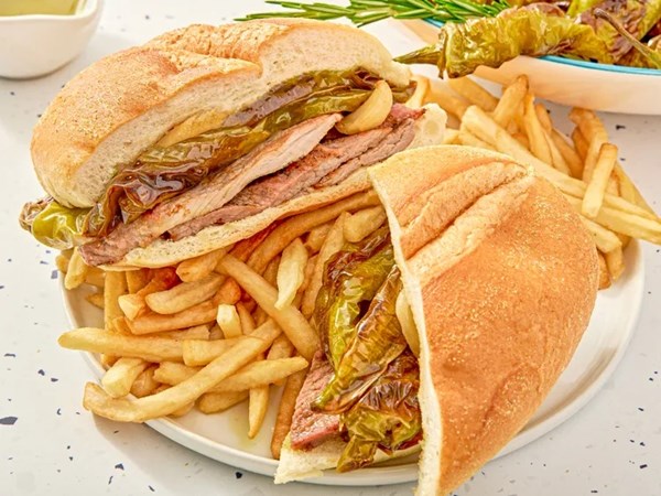 South Philly roasted long hots