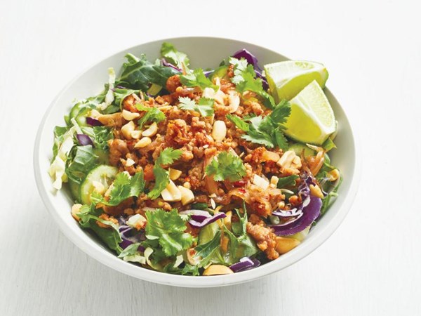 Southeast Asian pork salad