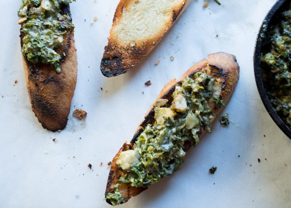 Southern artichoke dip