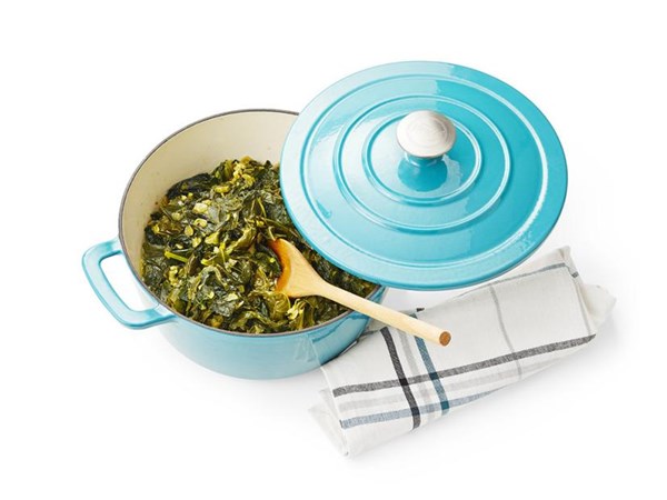 Southern braised greens [Courtney Clark]