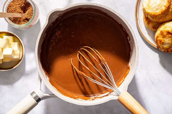 Southern chocolate gravy
