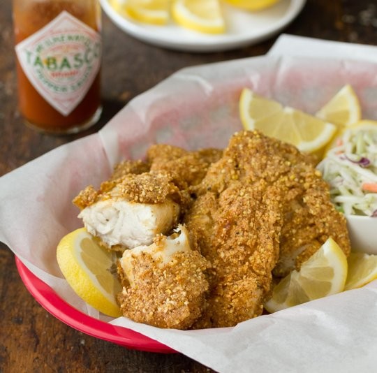 Southern fried catfish
