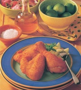 Southern-fried chicken