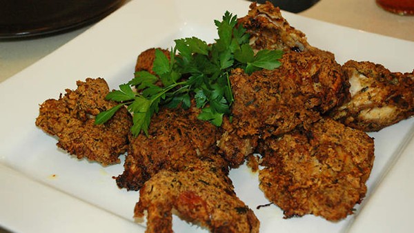 Southern fried chicken