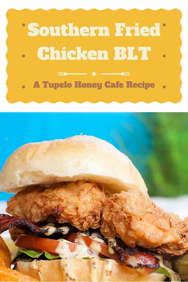 Southern fried chicken BLT