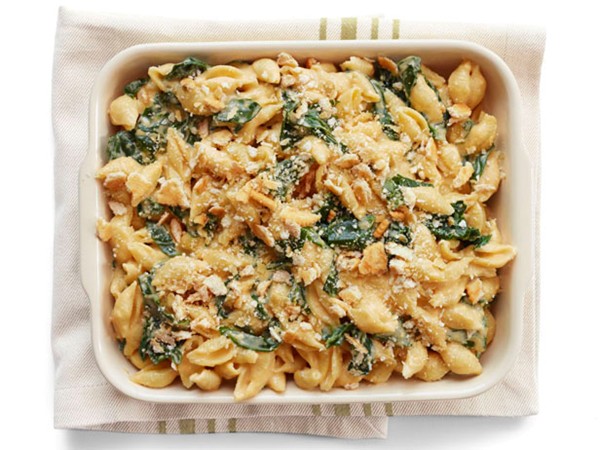Southern greens mac and cheese