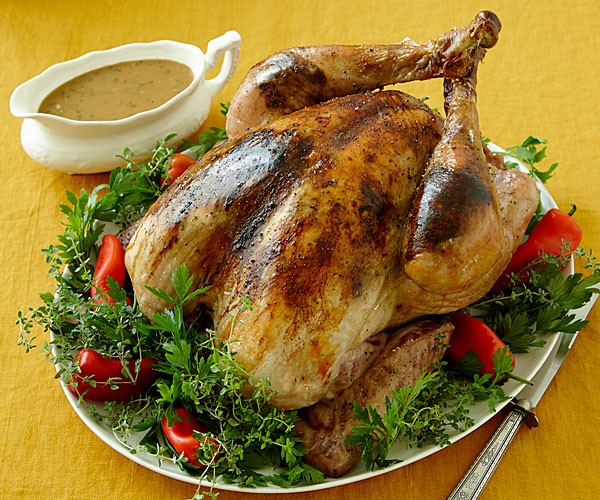 Southern roast turkey