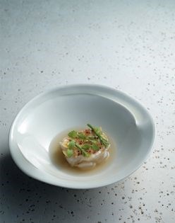 Southern rock lobster, lemon balm, lemon oil