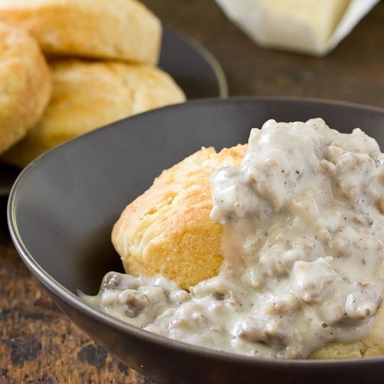 Southern sausage gravy