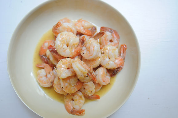 Southern sherried shrimp