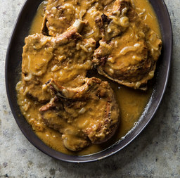 Southern smothered pork chops