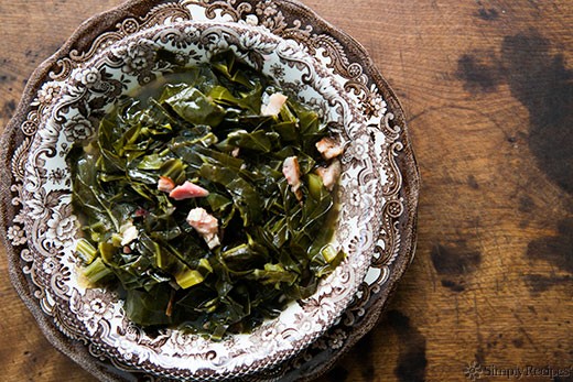 Southern style collard greens