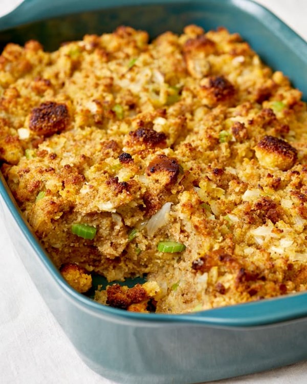 Southern-style cornbread dressing