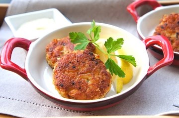Southern-style crab cakes