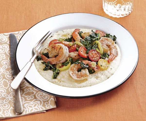 Southern-style shrimp and grits