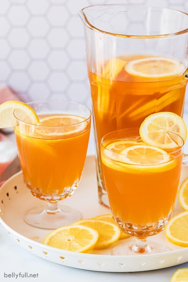 Southern-style sweet tea