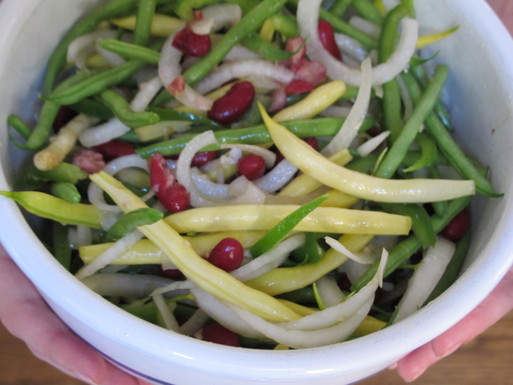 Southern three bean salad