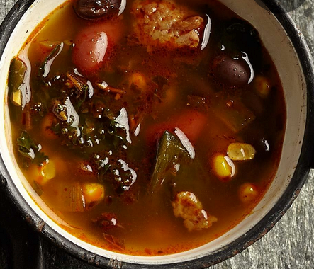 Southwest bean soup