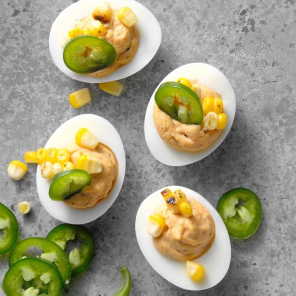 Southwest deviled eggs