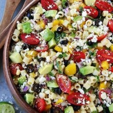 Southwest pasta salad