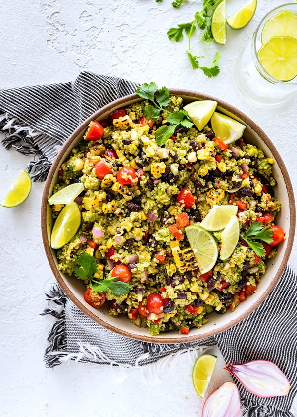 Southwest quinoa salad