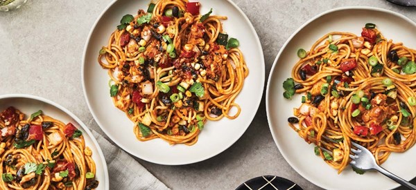 Southwest spaghetti casserole 