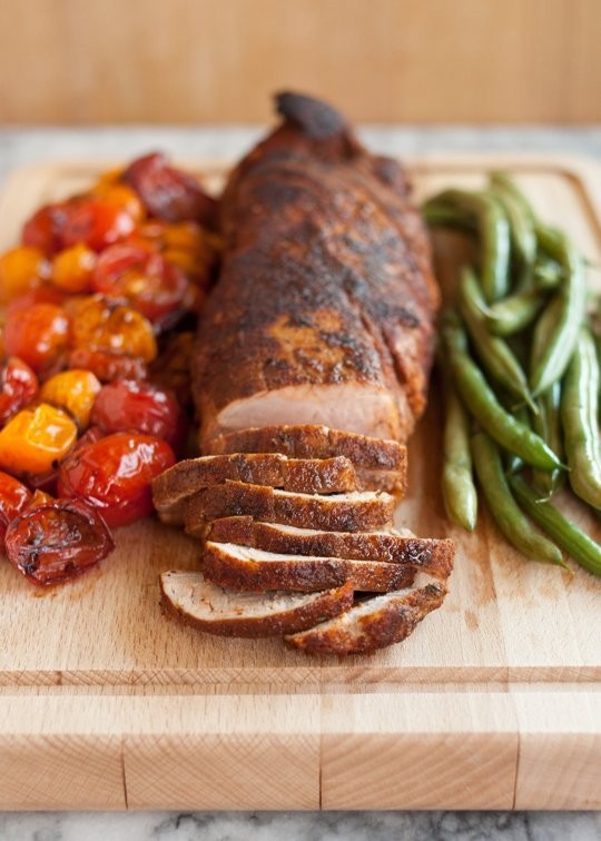 Southwest-spiced pork tenderloin