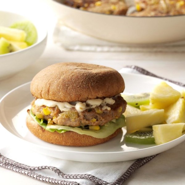 Southwest turkey burgers