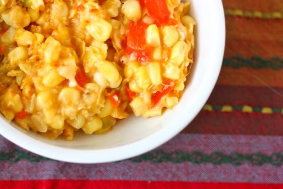 Southwestern baked corn