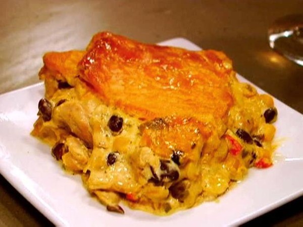 Southwestern chicken pot pie