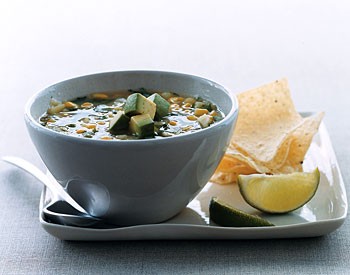 Southwestern corn and potato soup