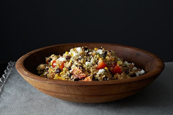 Southwestern quinoa salad, by way of the pantry