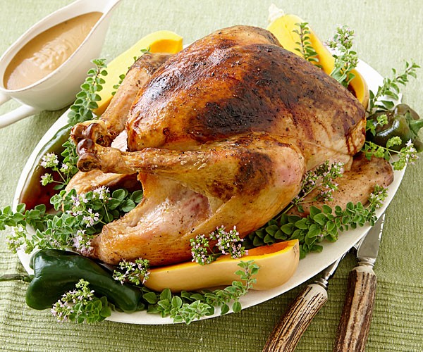 Southwestern roast turkey